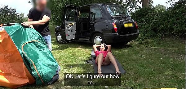  Fake Taxi British Luci Reign fucks taxi drivers huge white cock